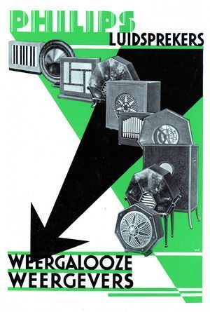 Affiche voor luidsprekers, 1931